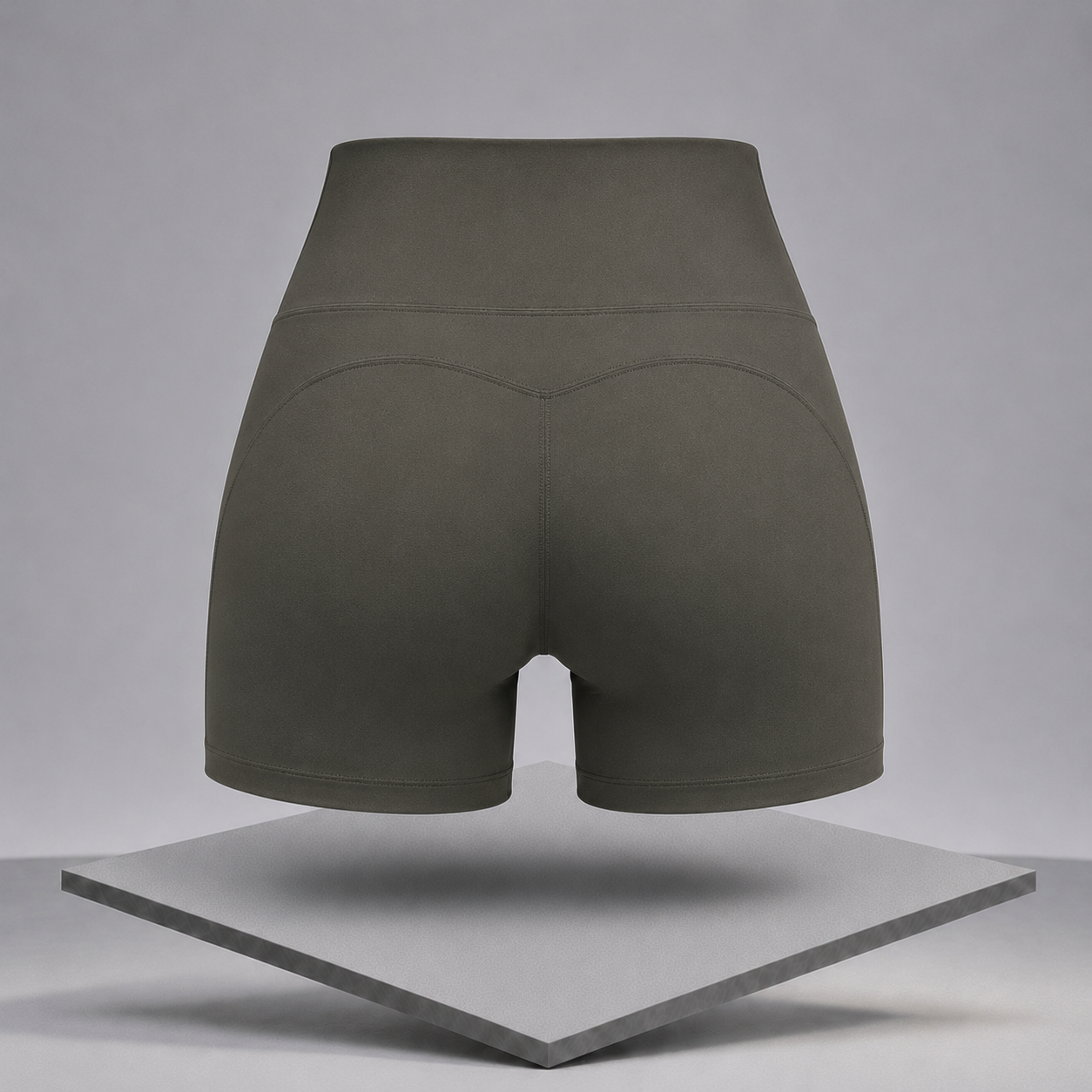 High Waist Active Shorts