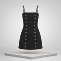 Contrast Mini Cami Dress