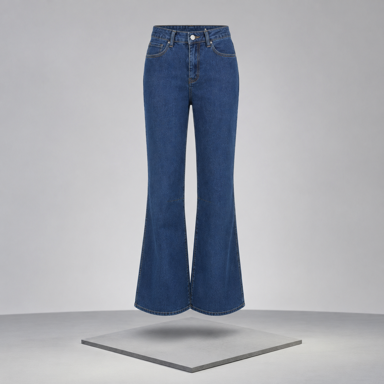 High-Waisted Wide Leg Jeans