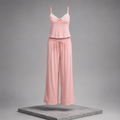 Lace Trim Cami & Pants Lounge Set