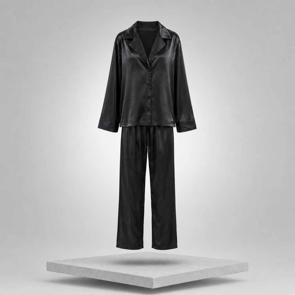 Long Sleeve Top & Wide Leg Pants Lounge Set