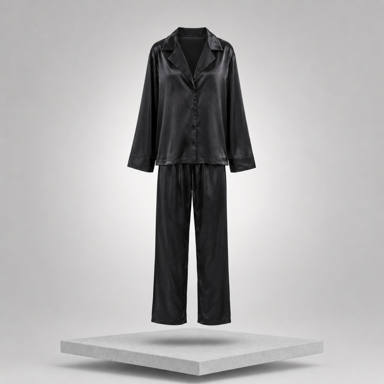 Long Sleeve Top & Wide Leg Pants Lounge Set