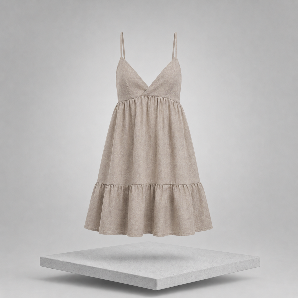 Backless Spaghetti Strap Mini Dress