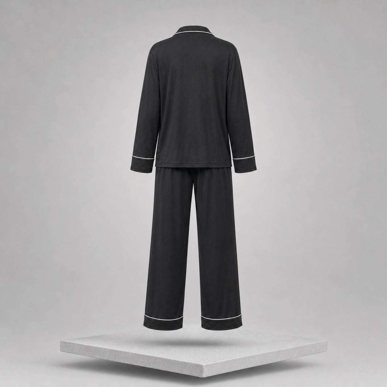 Button Down Long Sleeve Top & Pants Lounge Set